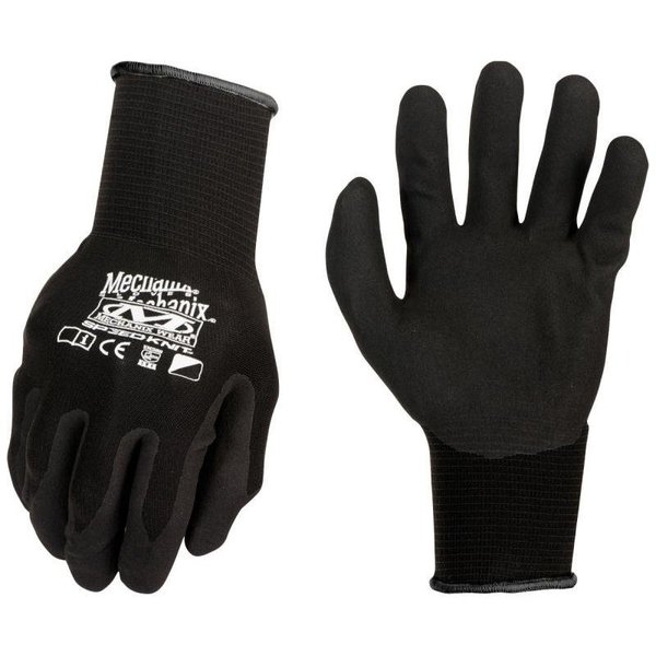Mechanix Wear SpeedKnit Work Gloves, Men's, L, XL, Nitrile Coating, Black S1DE-05-540